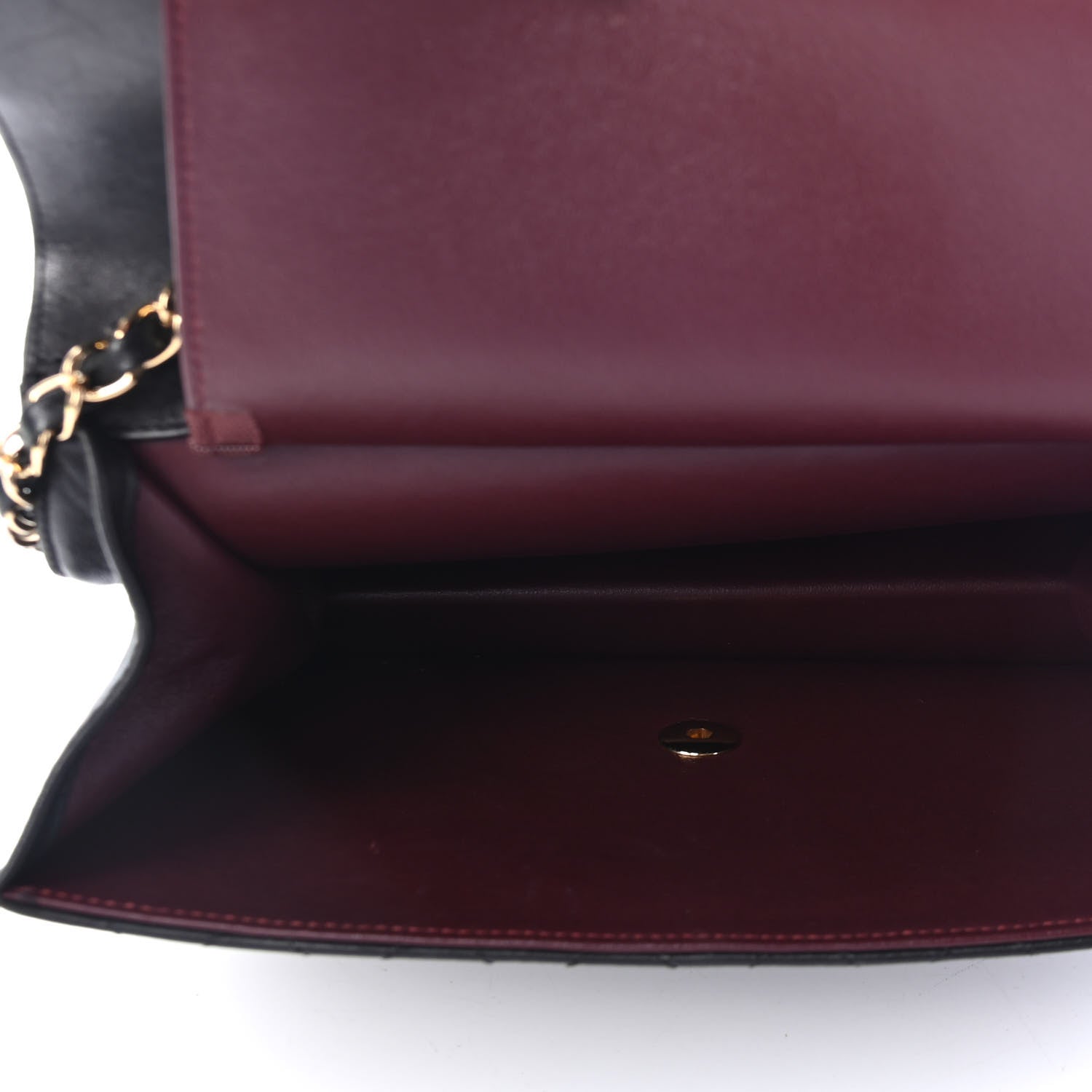 Chanel Lambskin Quilted Medium Single Flap Black 4 of 4