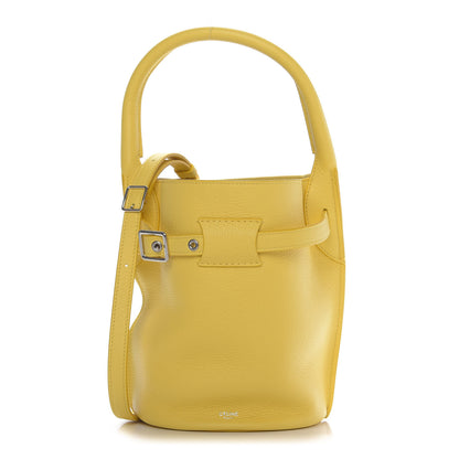 Celine Grained Calfskin Nano Big Bag Bucket Citron 1 of 11