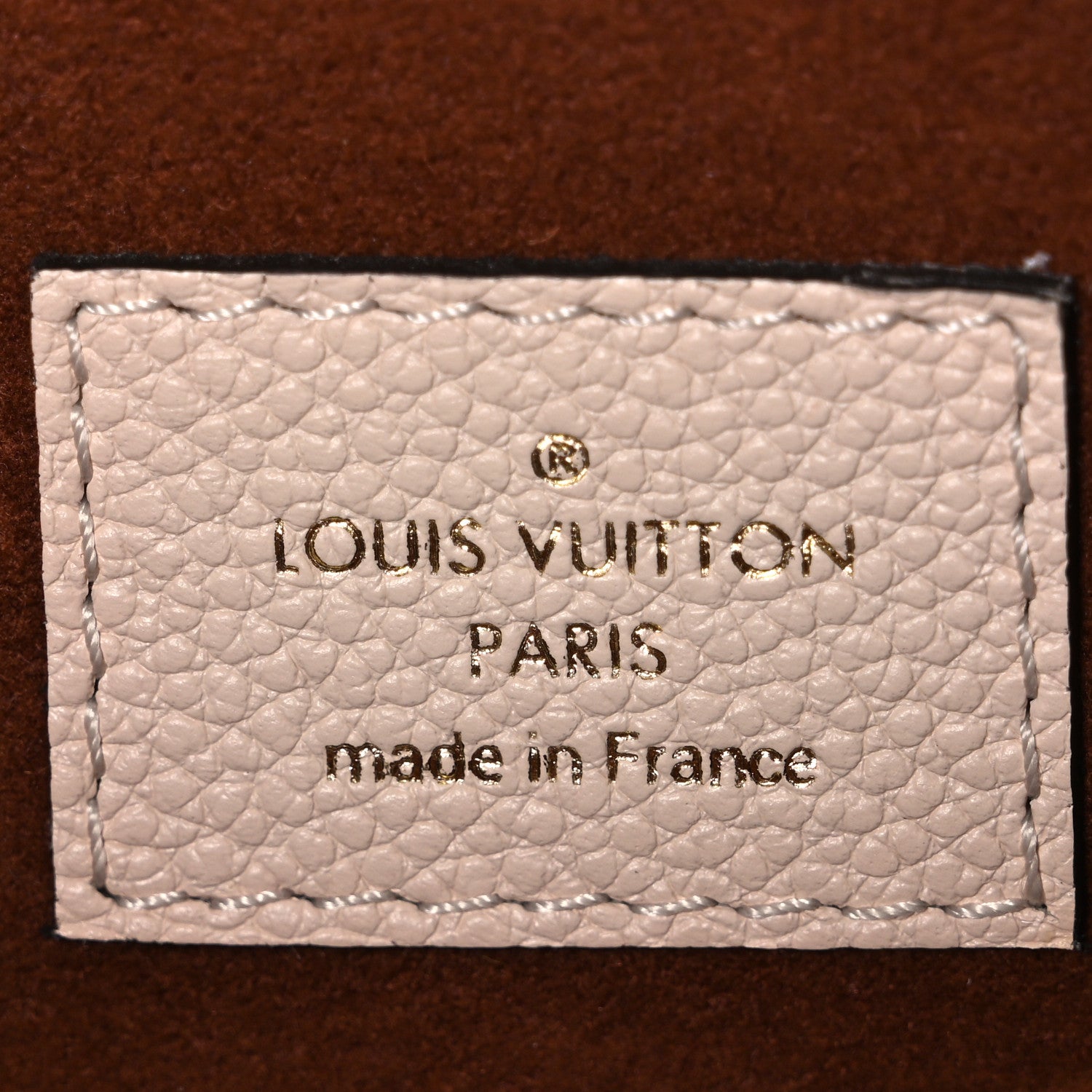 Louis Vuitton Empreinte Braided Pochette Metis Creme Beige Caramel 6 of 10