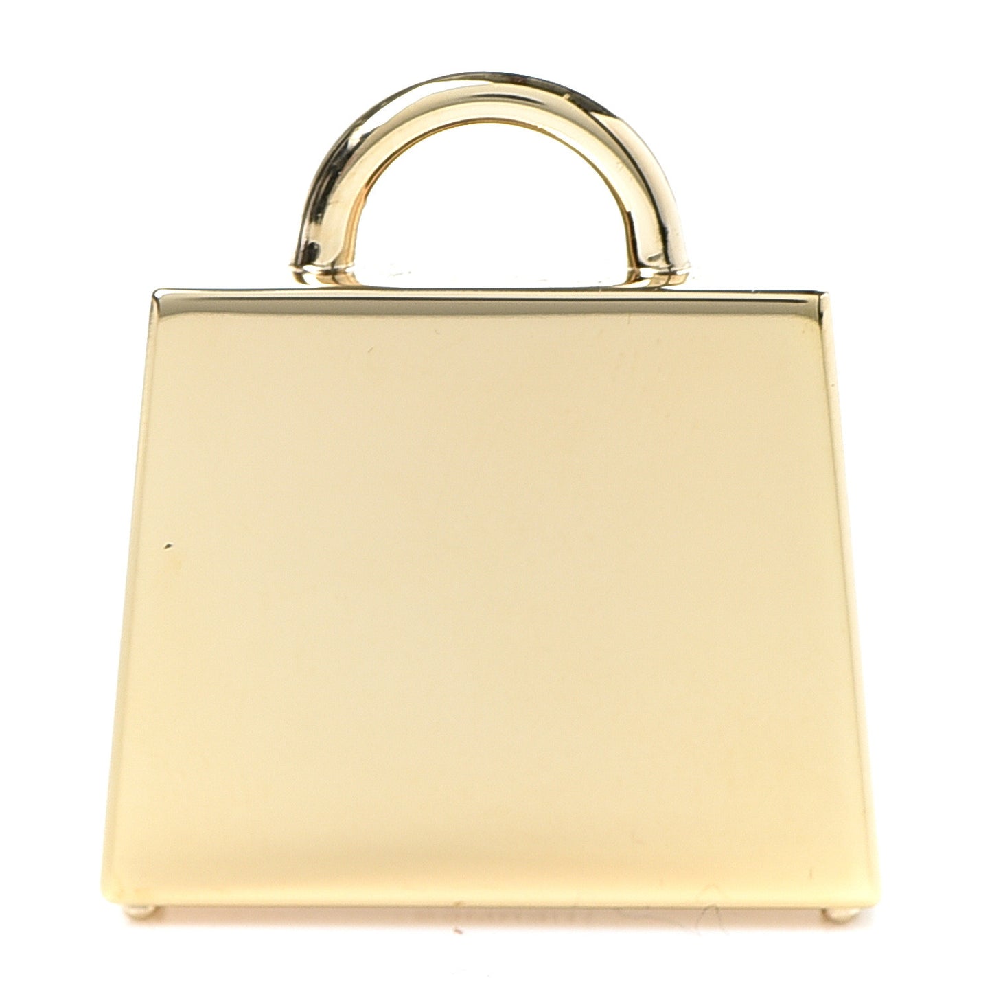 Lacquered Permabrass Kelly Curiosite Charm Black