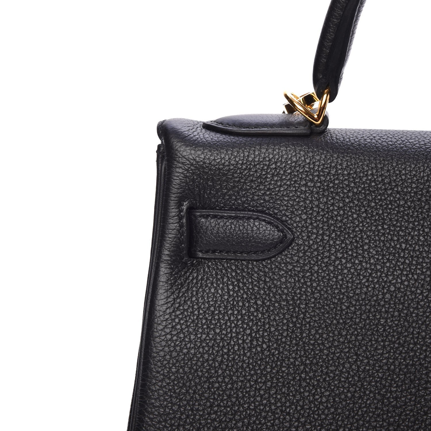 Hermes Togo Kelly Retourne 32 Black 11 of 36