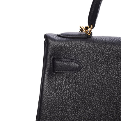 Hermes Togo Kelly Retourne 32 Black 11 of 36