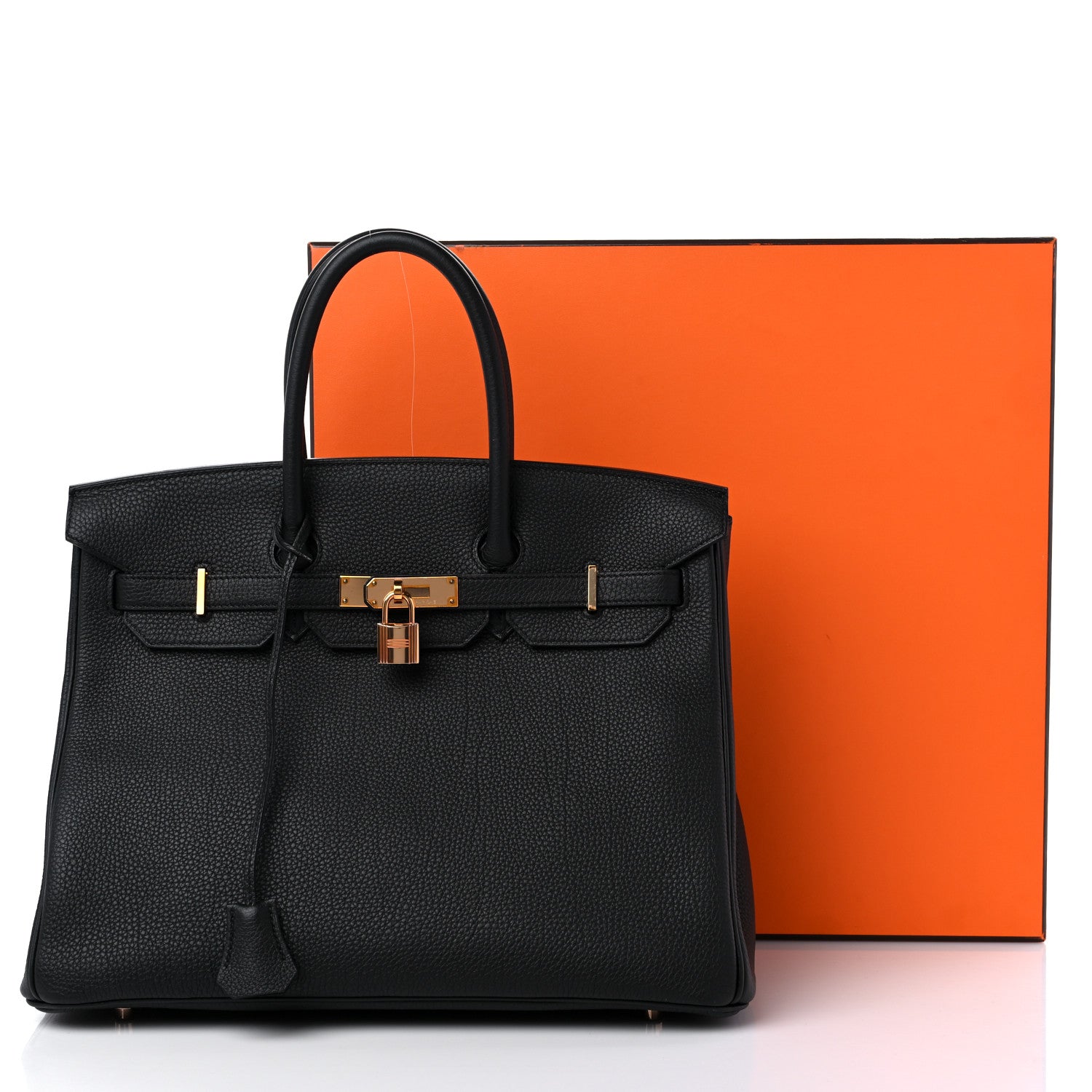 Hermes Togo Birkin 35 Black 16 of 16