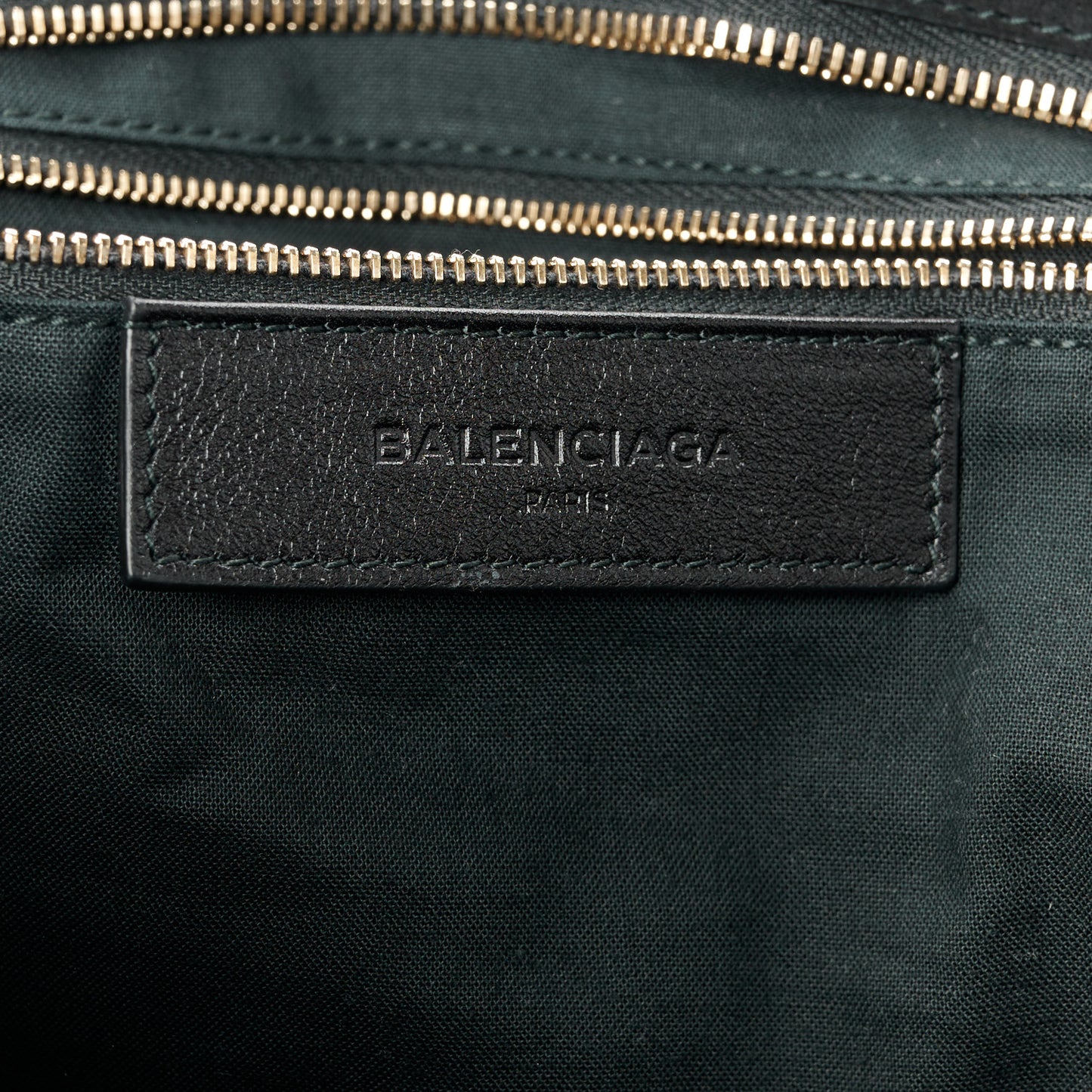 Baby Daim Suede Classic Silver Hardware City Black