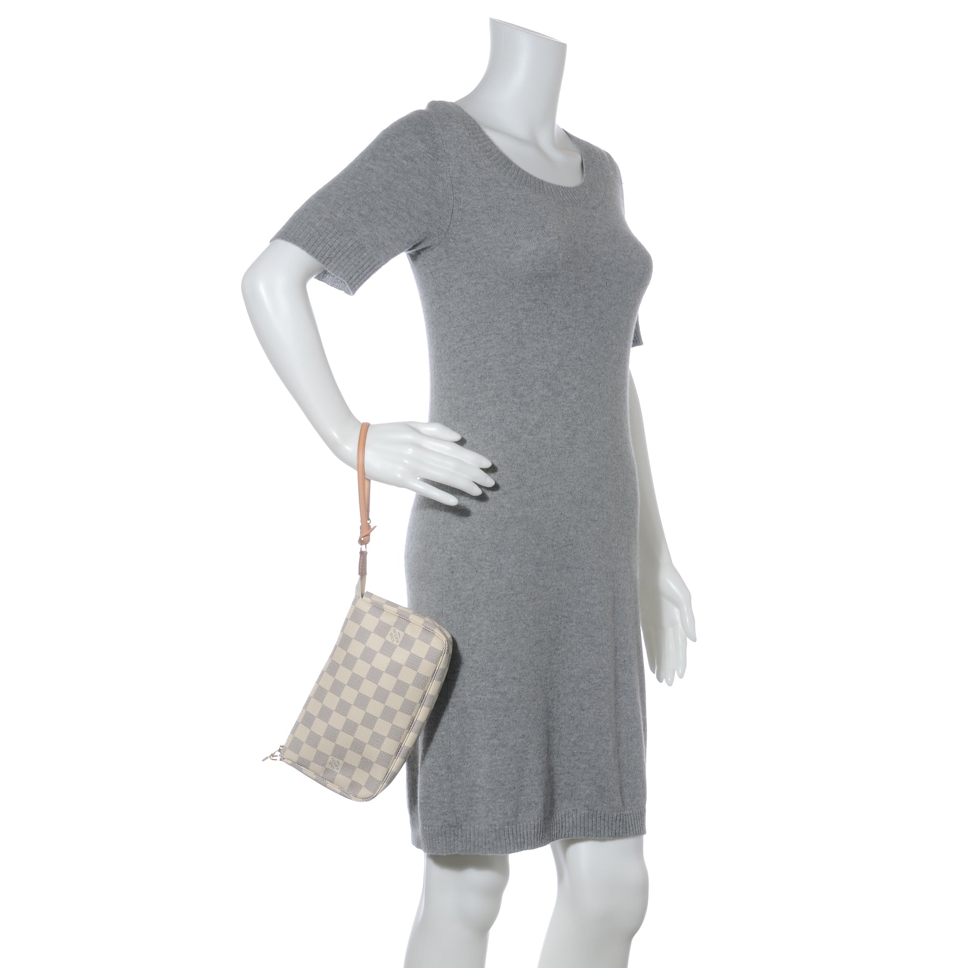 Louis Vuitton Damier Azur Pochette Accessories 2 of 7