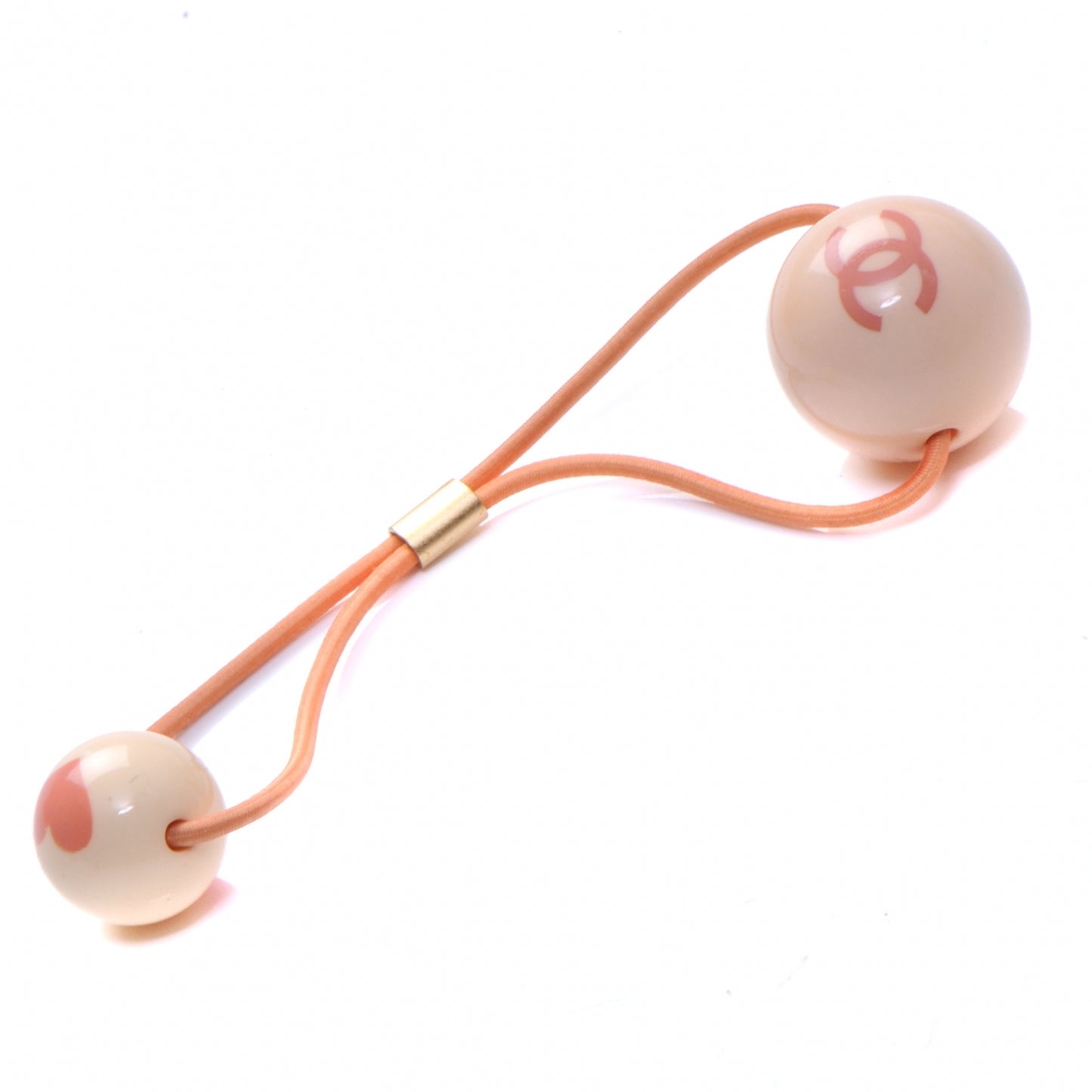 Resin CC Heart Hair Tie