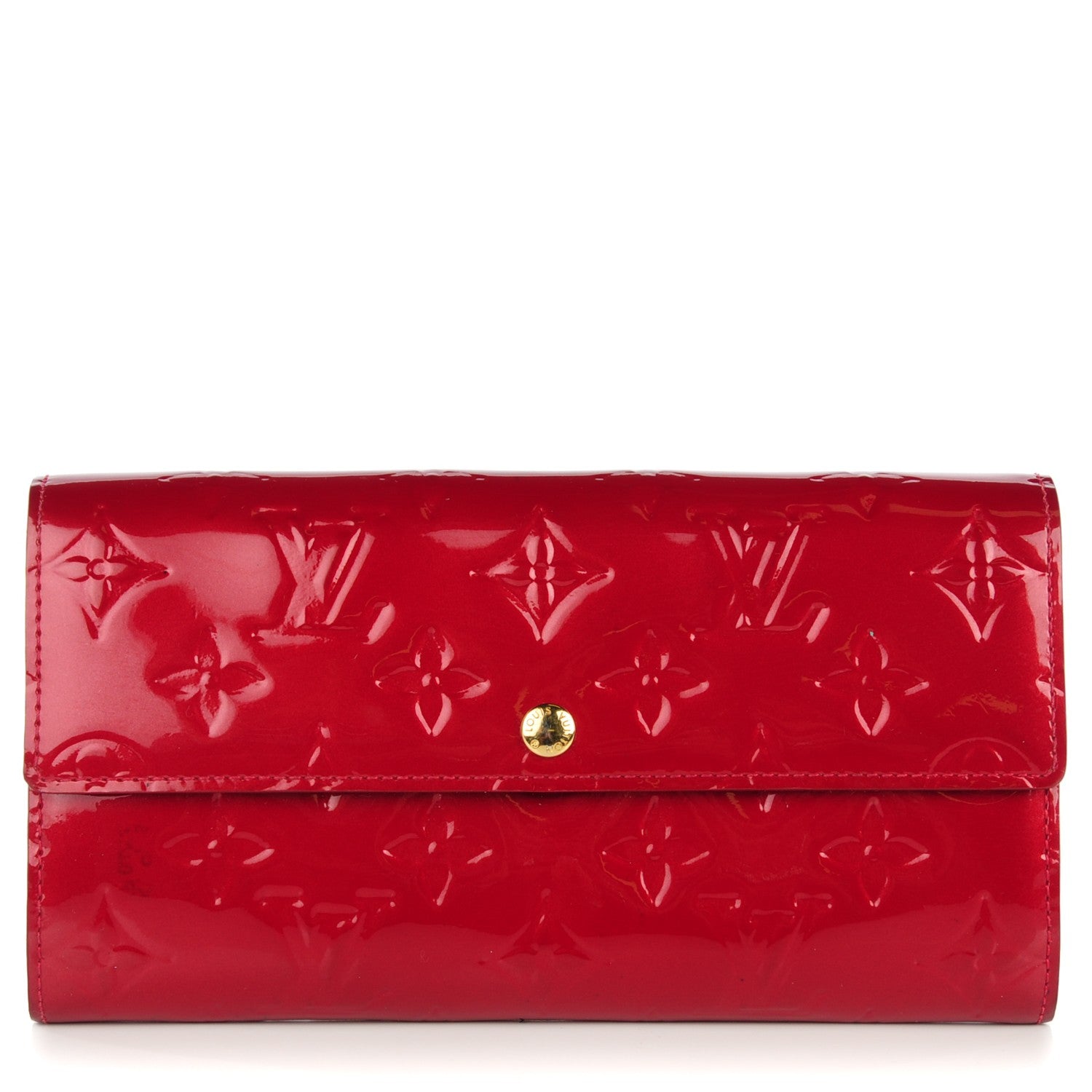 Louis Vuitton Vernis Sarah Wallet Pomme D'Amour 1 of 7