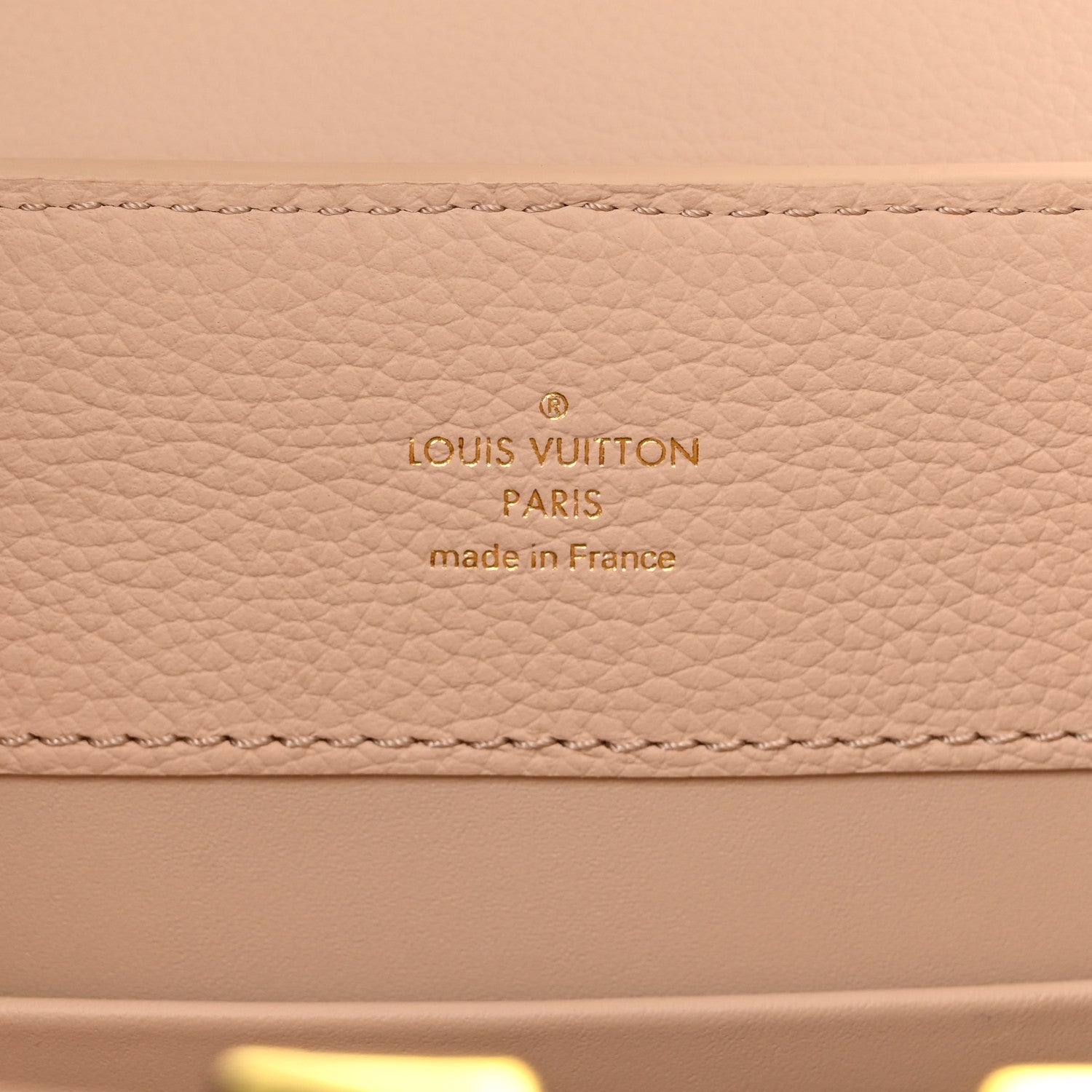 Louis Vuitton Taurillon Capucines East West MM Scarabeo Iridescent Macchiato 6 of 10