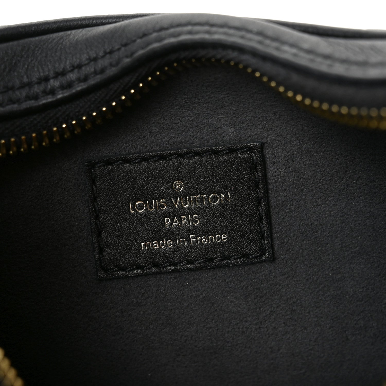 Louis Vuitton Calfskin Embossed Monogram Loop Black 6 of 9