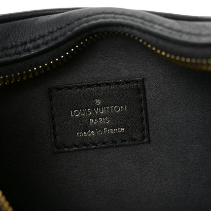 Louis Vuitton Calfskin Embossed Monogram Loop Black 6 of 9