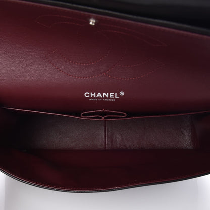 Chanel Lambskin Quilted Jumbo Double Flap Black 6 of 8