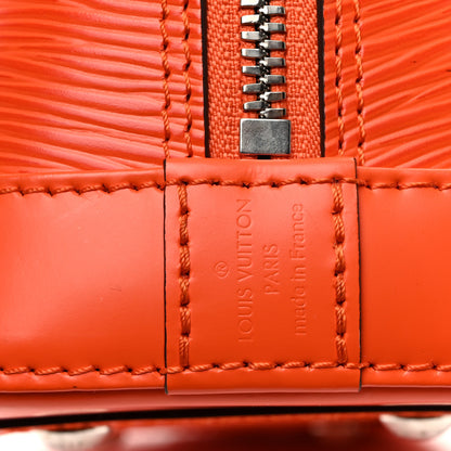 Louis Vuitton Epi Jacquard Alma BB Orange 6 of 10