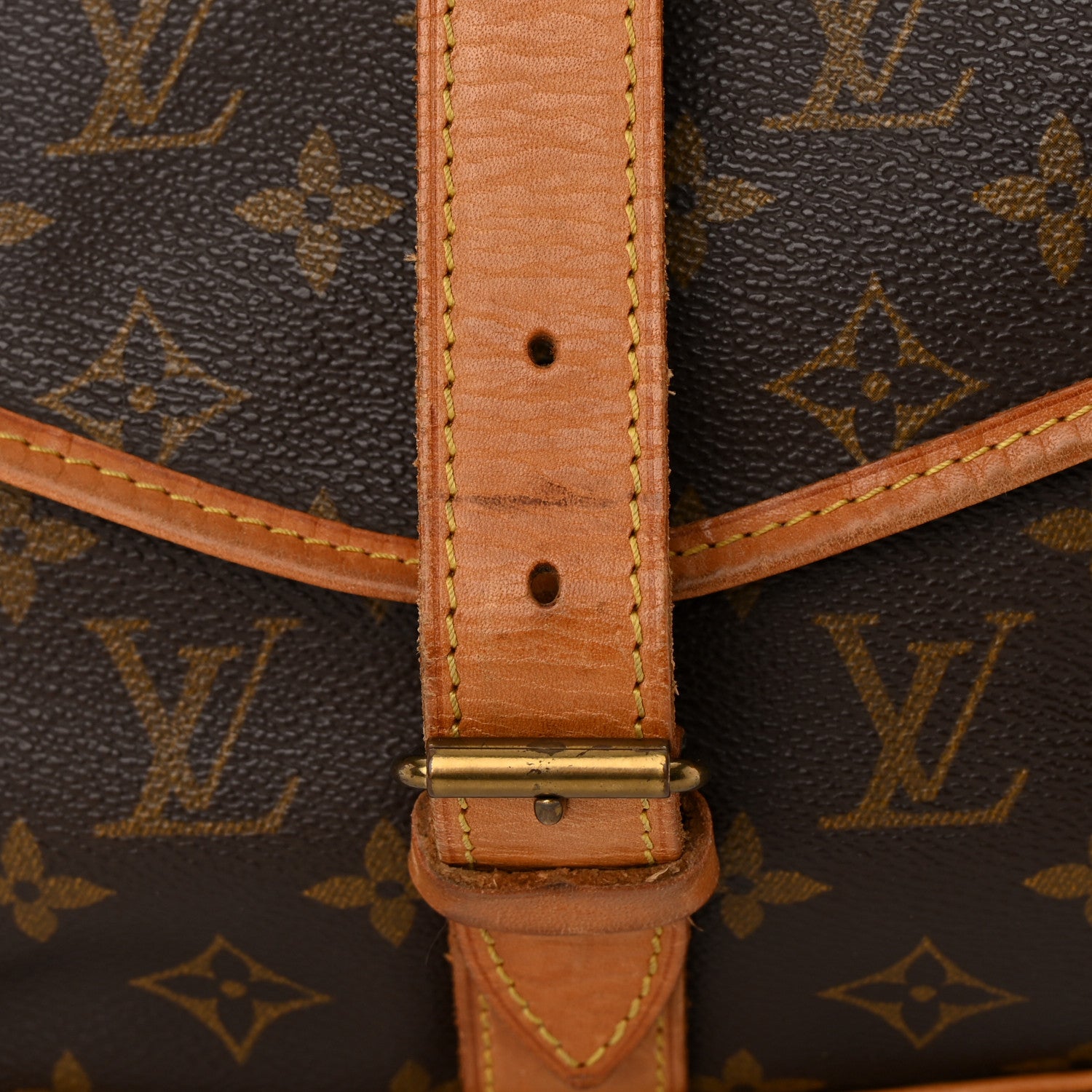 Louis Vuitton Monogram Saumur 35 12 of 19