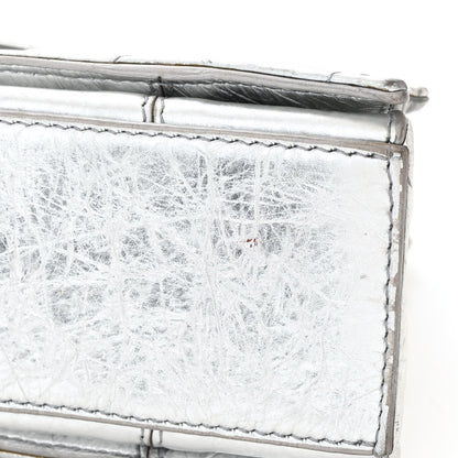 Balenciaga Crushed Calfskin Quilted Small Crush Chain Bag Silver 11 of 12