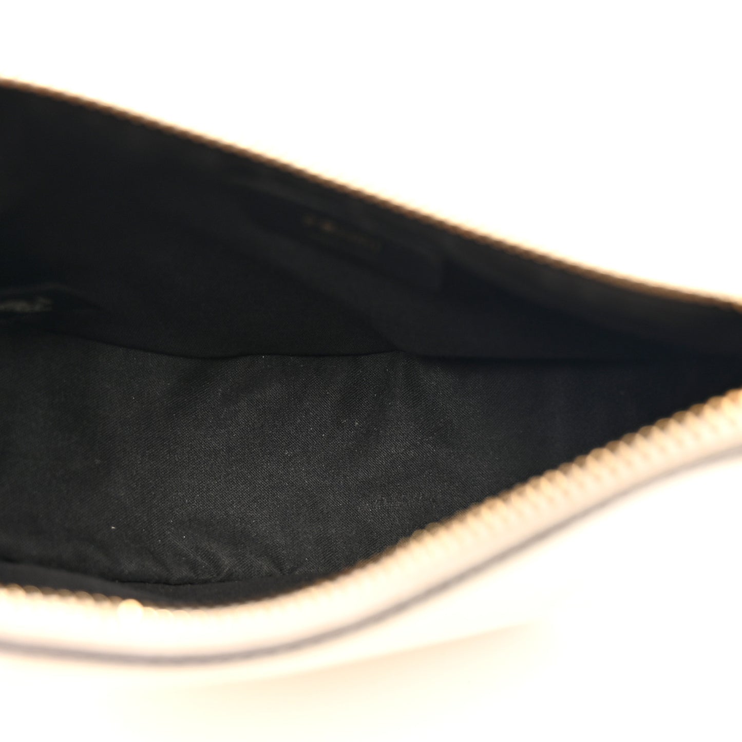 Vitello Grace Matte Mini Fendigraphy Hobo Bag White Ice