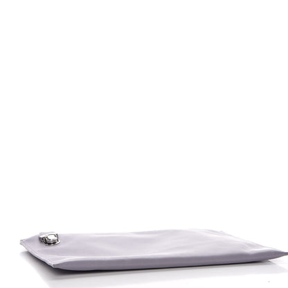 Prada Saffiano Lux Clutch Pouch Glicine 4 of 7