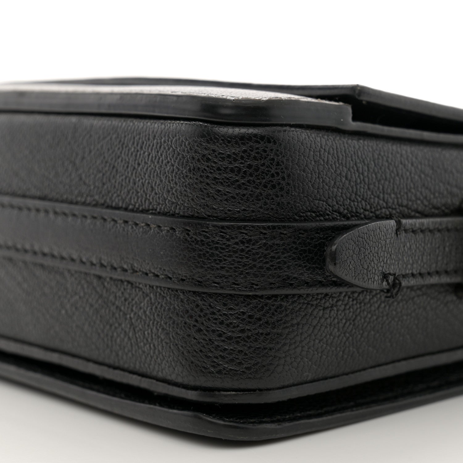 Burberry Goatskin Small Grace Bag Black 9 of 14