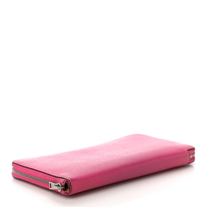 Hermes Epsom Silk'in Wallet Rose Tyrien 4 of 17