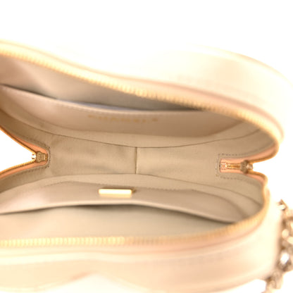 Chanel Metallic Lambskin Quilted CC In Love Heart Bag Gold 5 of 10