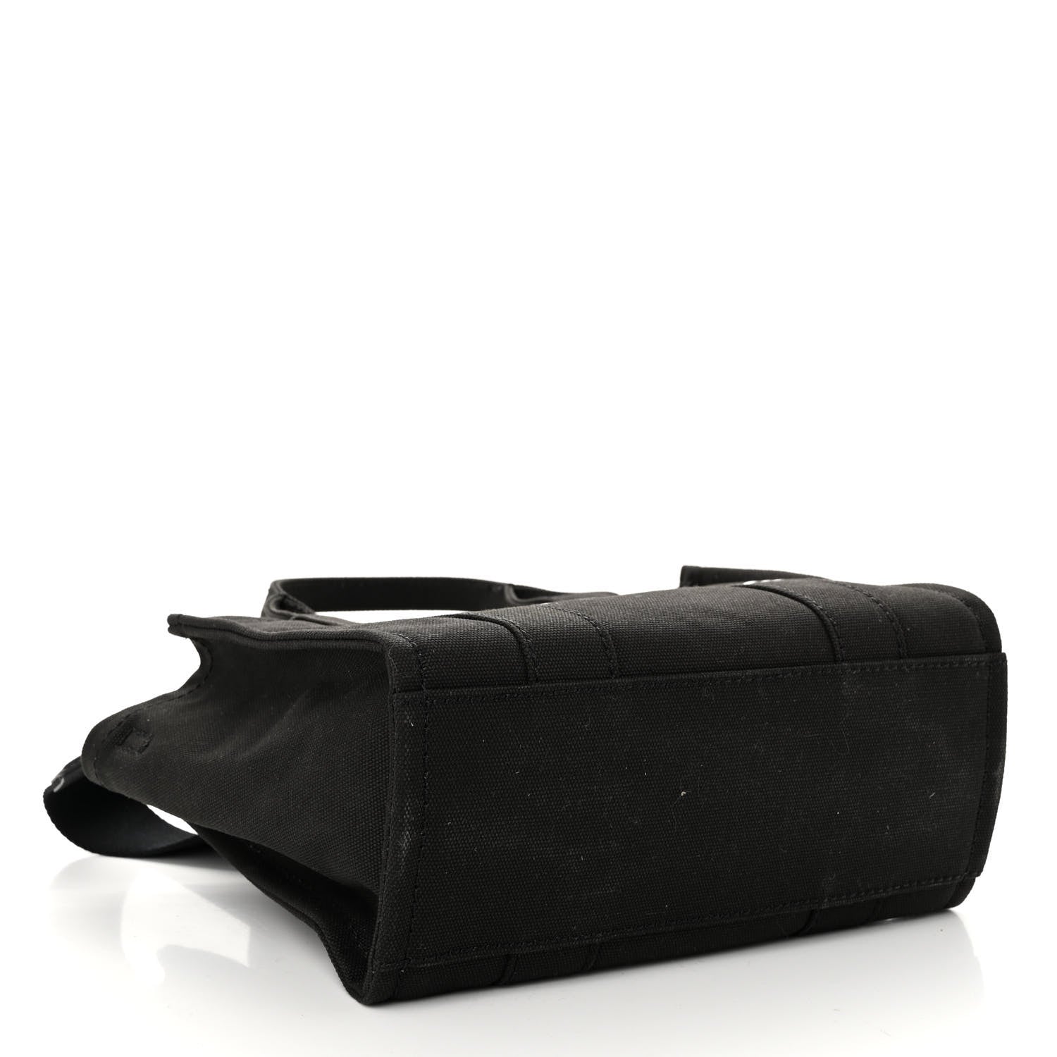 Marc Jacobs Cotton Canvas Small The Traveler Tote Bag Black 4 of 11