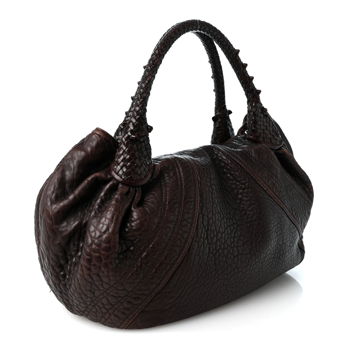 Fendi Nappa Nuvolata Spy Cognac 3 of 11