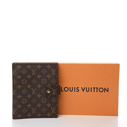 Louis Vuitton Monogram Large Ring Agenda Cover 8 of 8