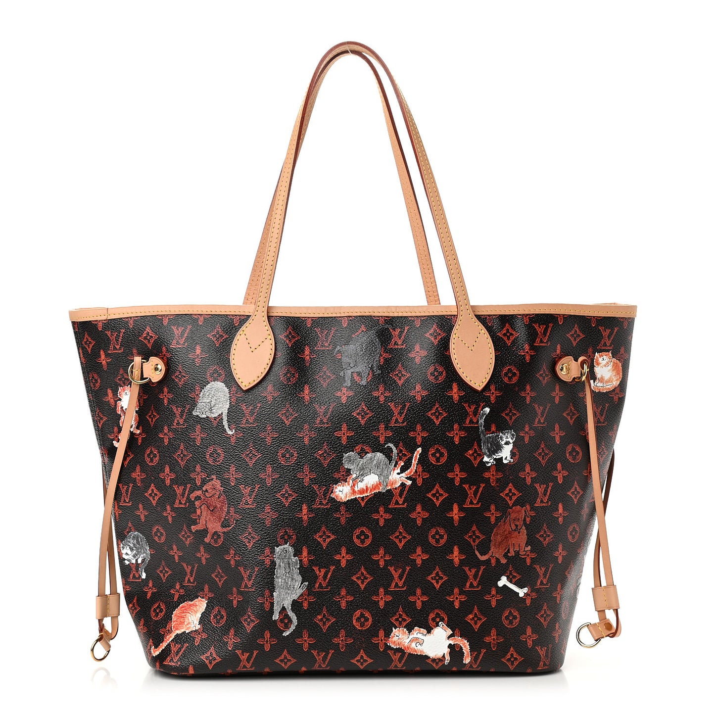 Catogram Neverfull MM Marron