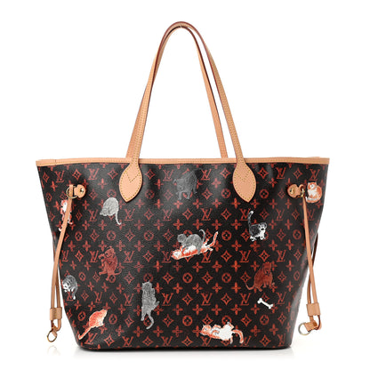 Louis Vuitton Catogram Neverfull MM Marron 1 of 10