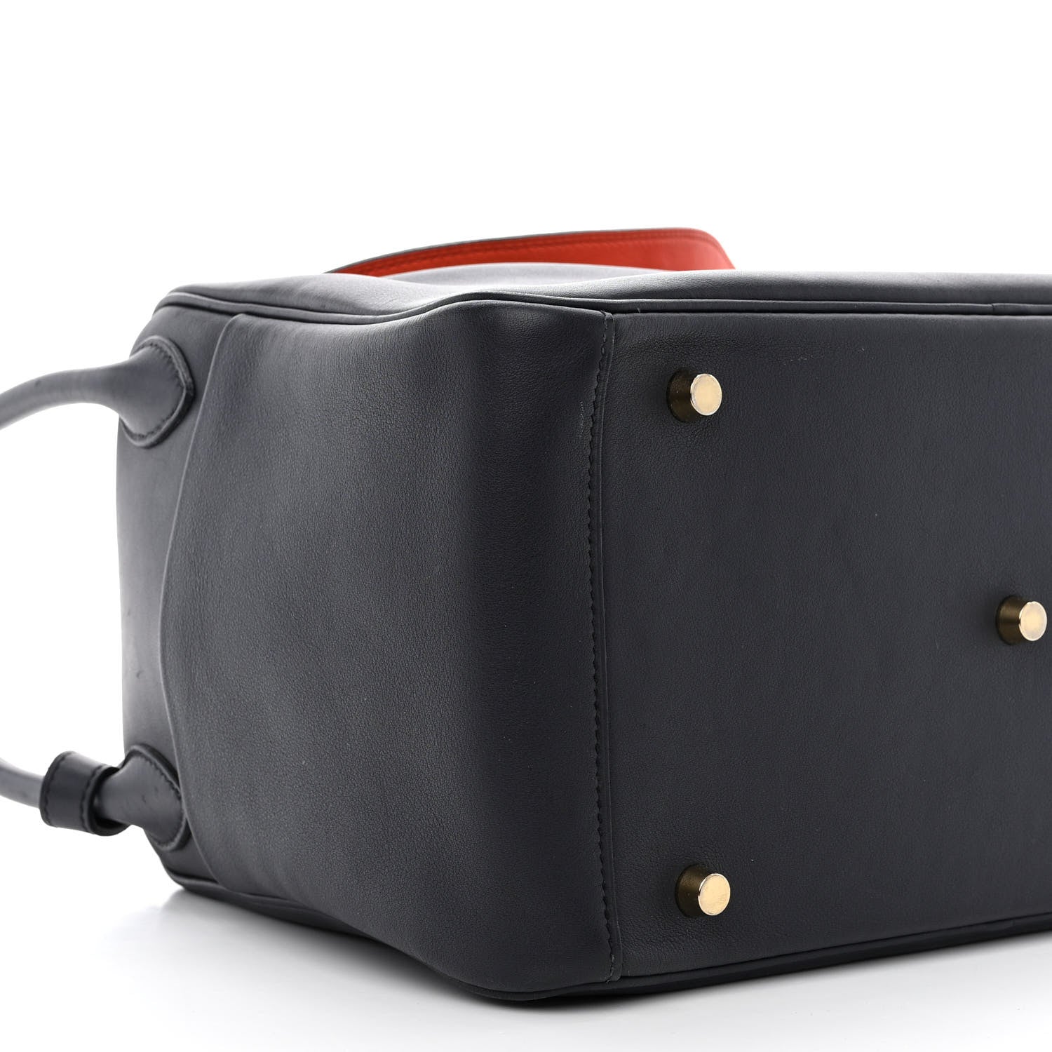 Hermes Swift Verso Lindy 30 Bleu Indigo Orange Poppy 9 of 10