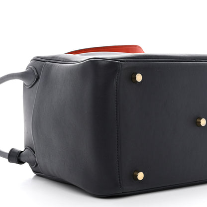 Hermes Swift Verso Lindy 30 Bleu Indigo Orange Poppy 9 of 10