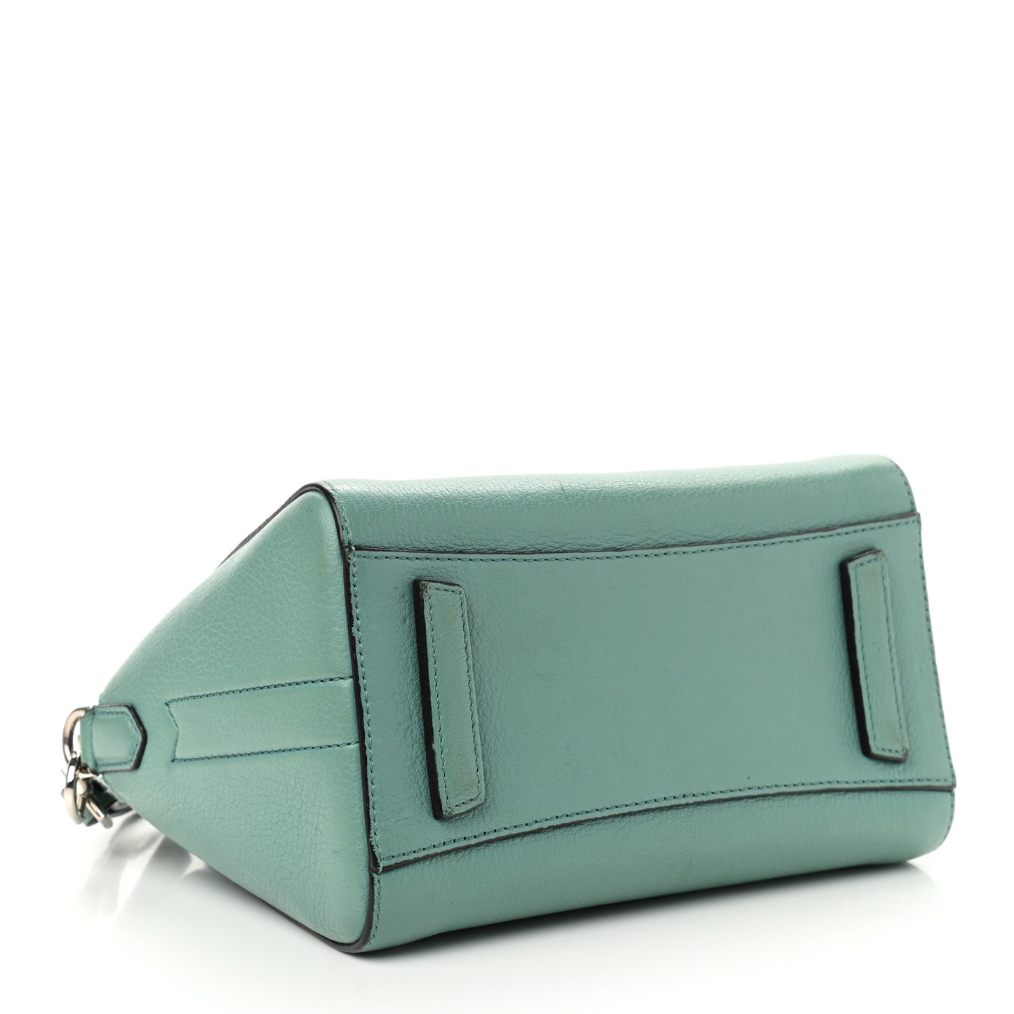 Sugar Goatskin Mini Antigona Aqua