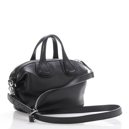 Givenchy Waxed Calfskin Micro Nightingale Black 4 of 8