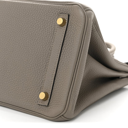Hermes Togo BIRKIN 30 Gris Tourterelle 10 of 12