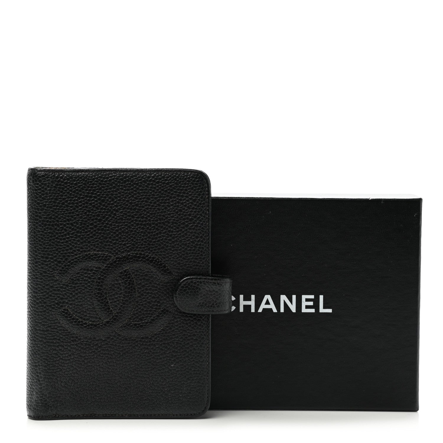 Chanel Caviar CC Small Ring Agenda Planner Black 15 of 15