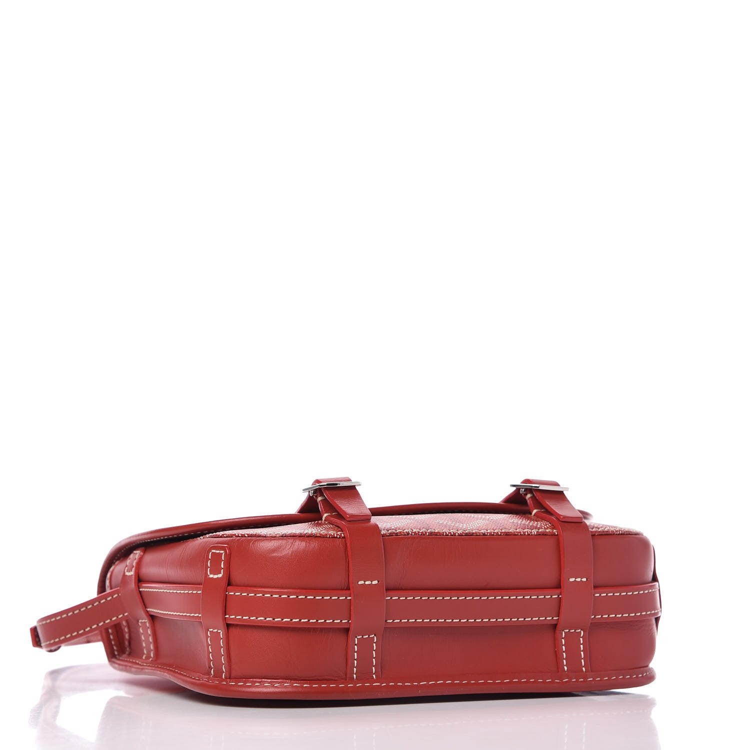 Goyard Goyardine Belvedere PM Messenger Bag Red 4 of 9