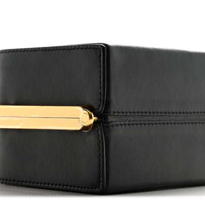 Celine Shiny Calfskin Lana Triomphe Minaudiere Black 16 of 19