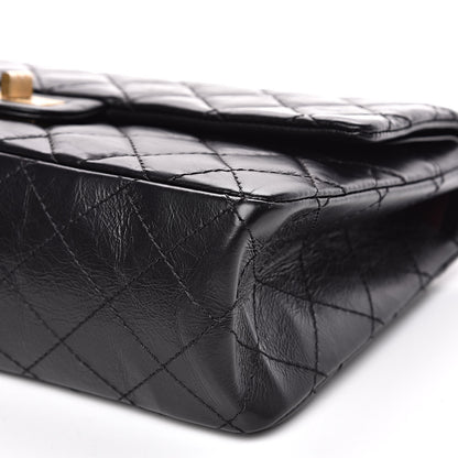 Chanel Aged Calfskin Quilted 2.55 Reissue 226 Flap Black 9 of 12