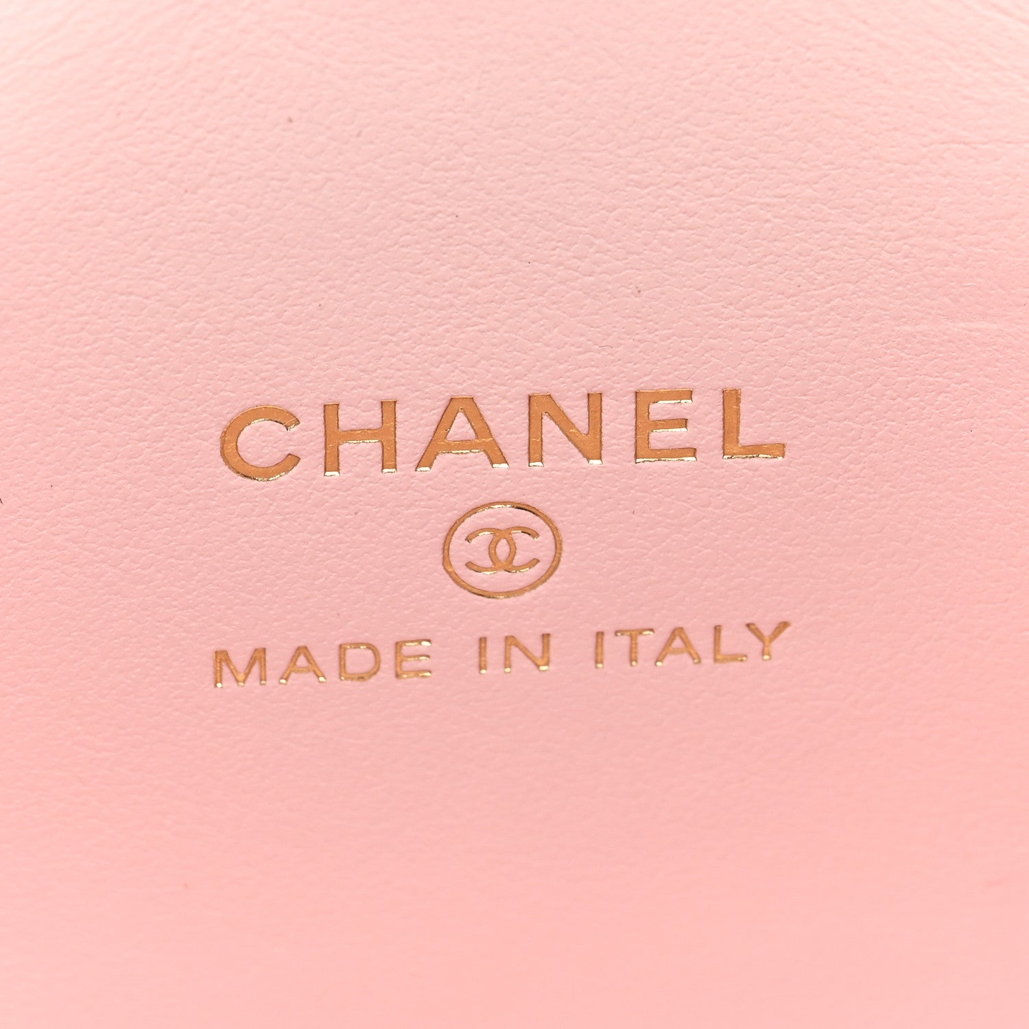 Chanel Caviar Quilted Mini Vanity Case With Chain Pink 6 of 11