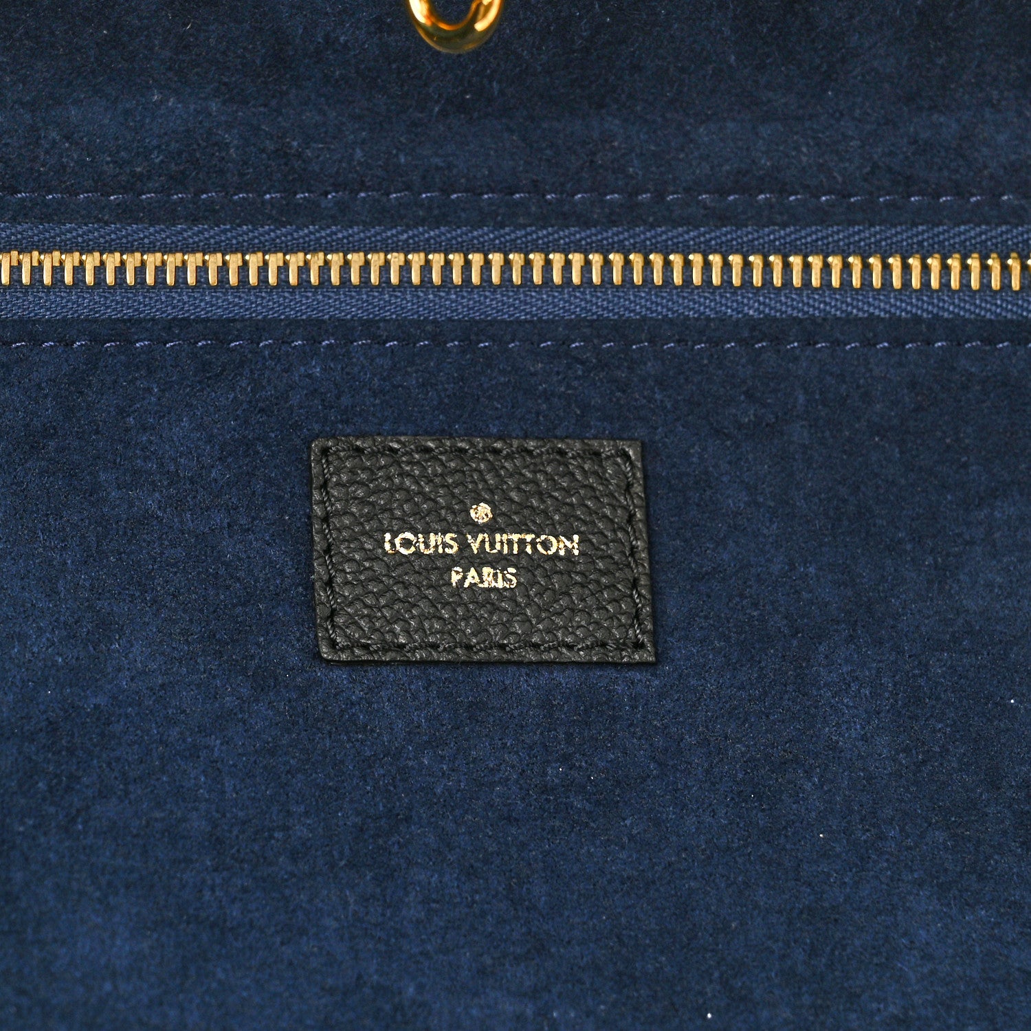 Louis Vuitton Empreinte Monogram Giant Neverfull MM Black 7 of 11