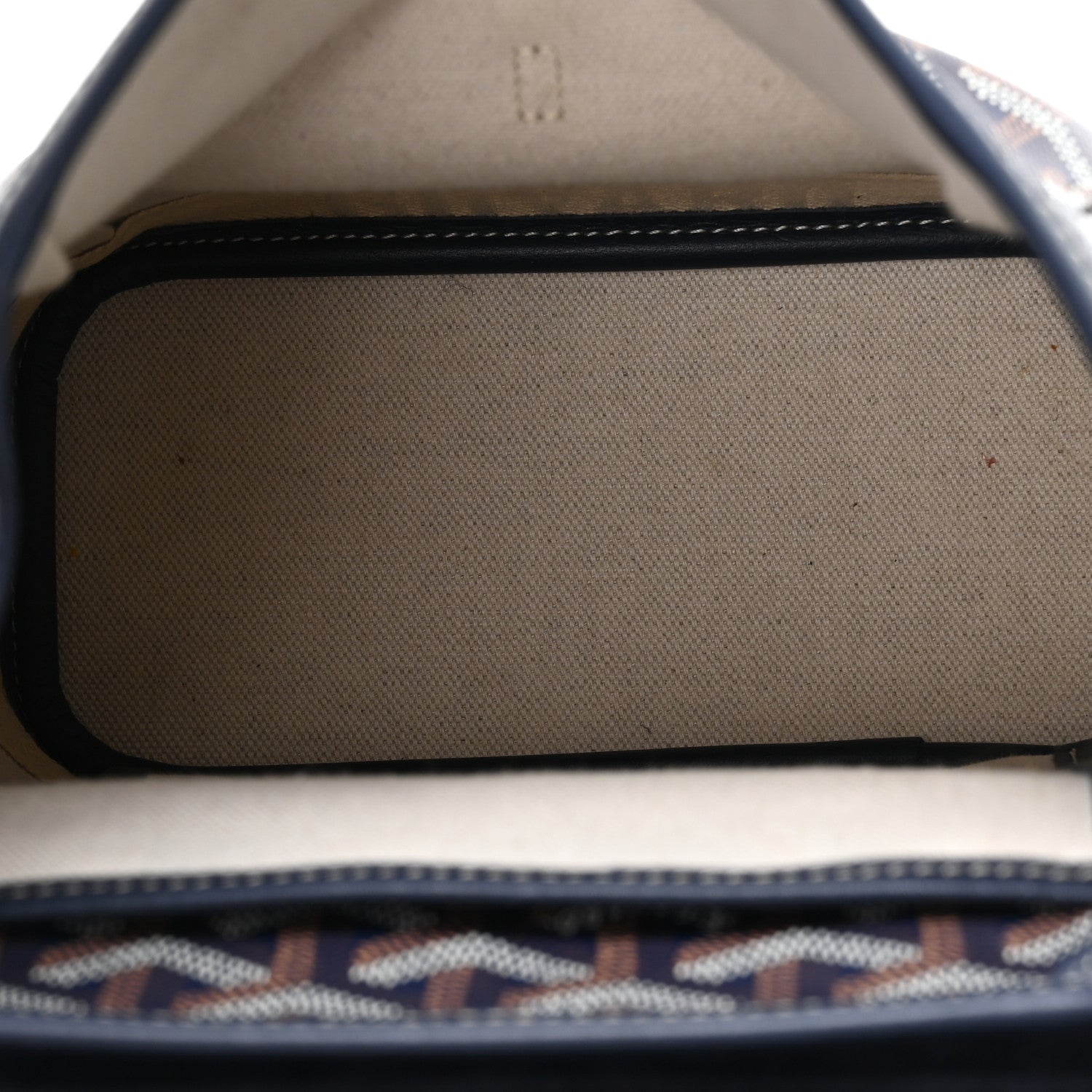 Goyard Goyardine Calfskin Mini Alpin Backpack Navy 5 of 11