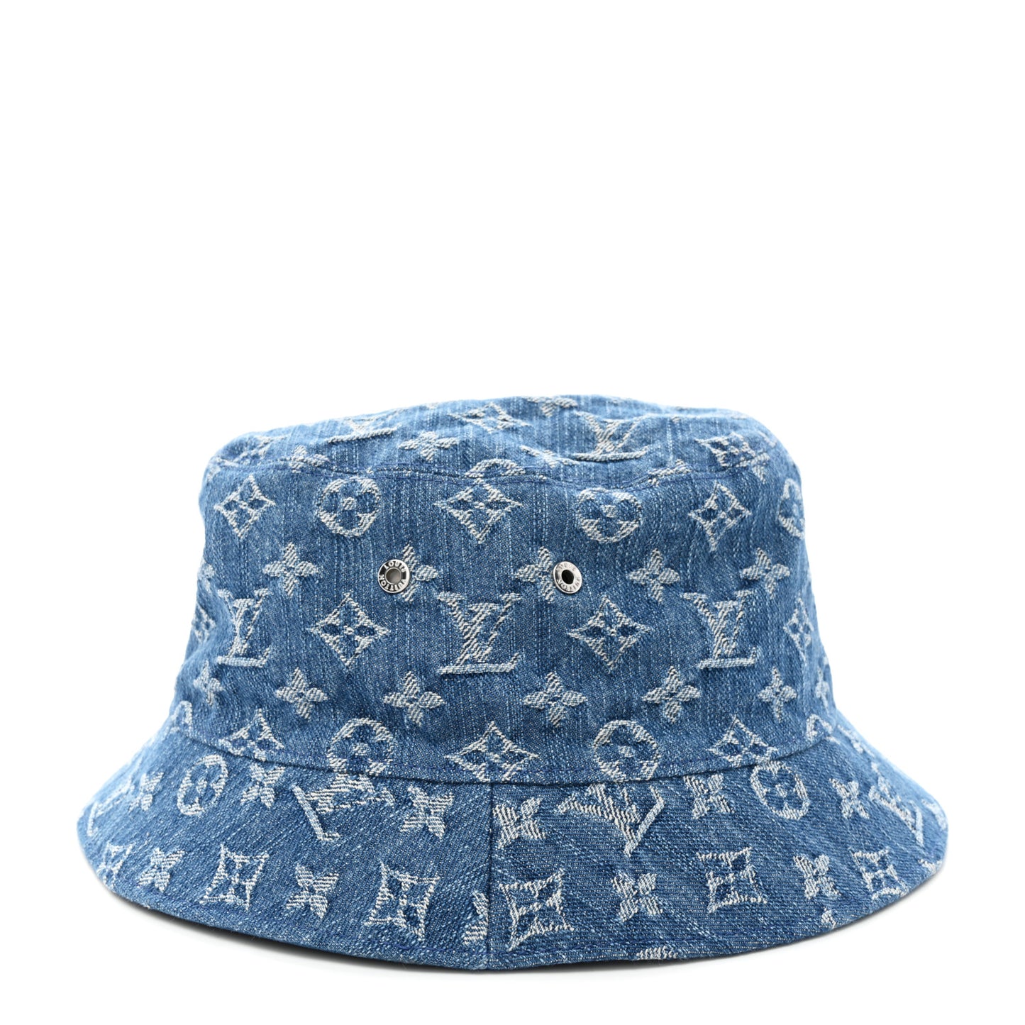 Monogram Denim Transformable Bob Bucket Hat 58 Blue