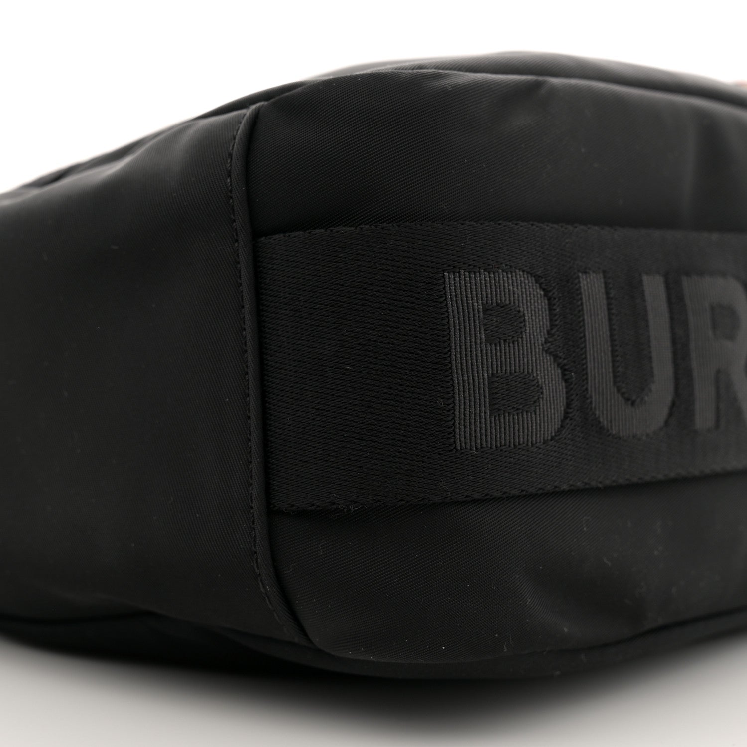 Burberry Nylon Logo Detail Crossbody Bag Black 1605649 – FASHIONPHILE