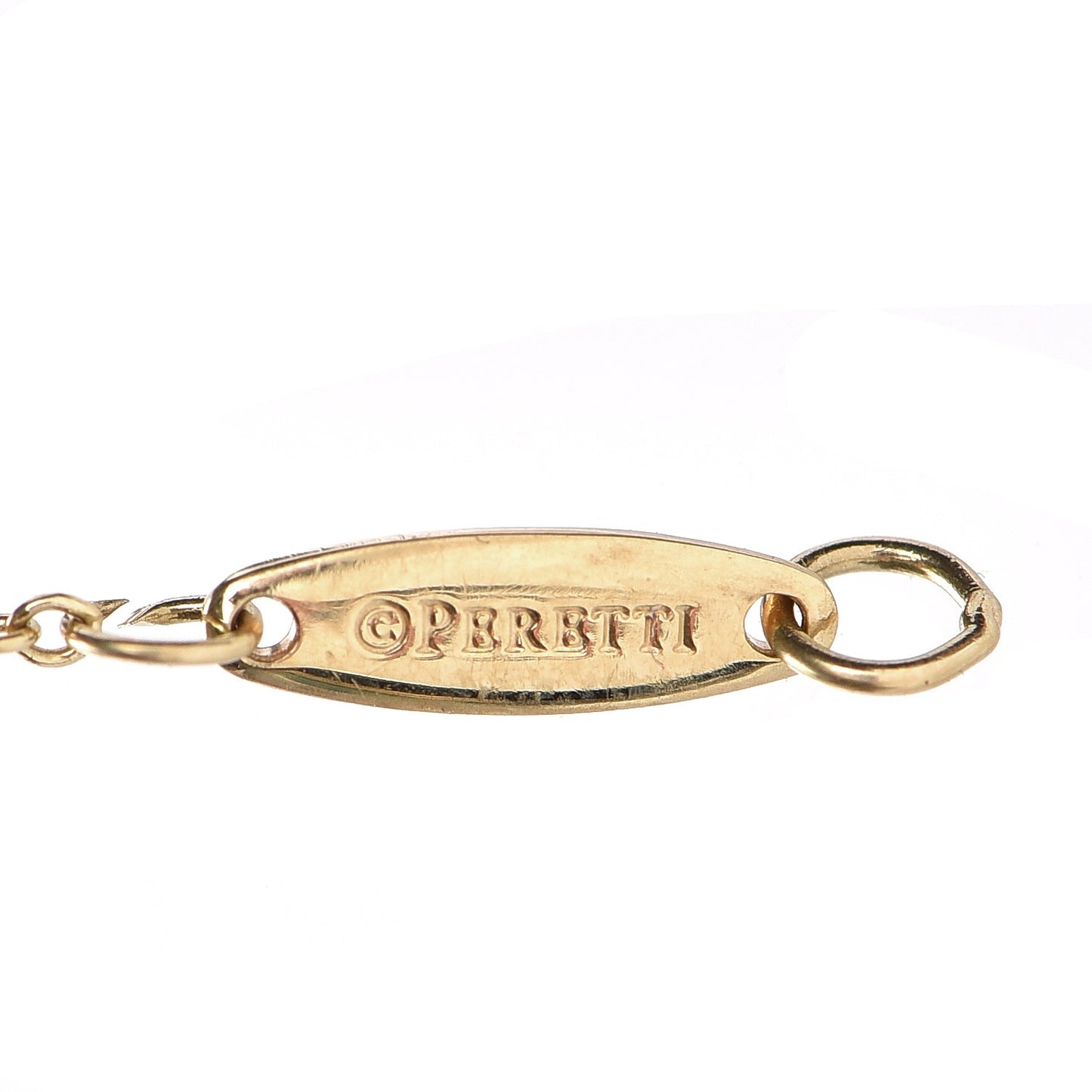 18K Yellow Gold Diamond .03ct Elsa Peretti Diamonds by the Yard Bracelet