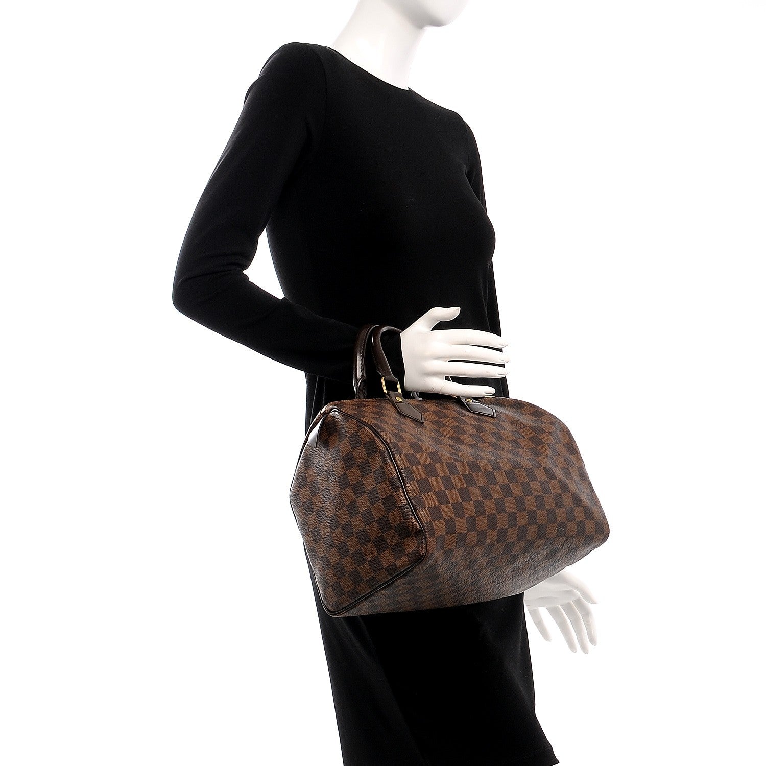 Louis Vuitton Damier Ebene Speedy 30 2 of 14