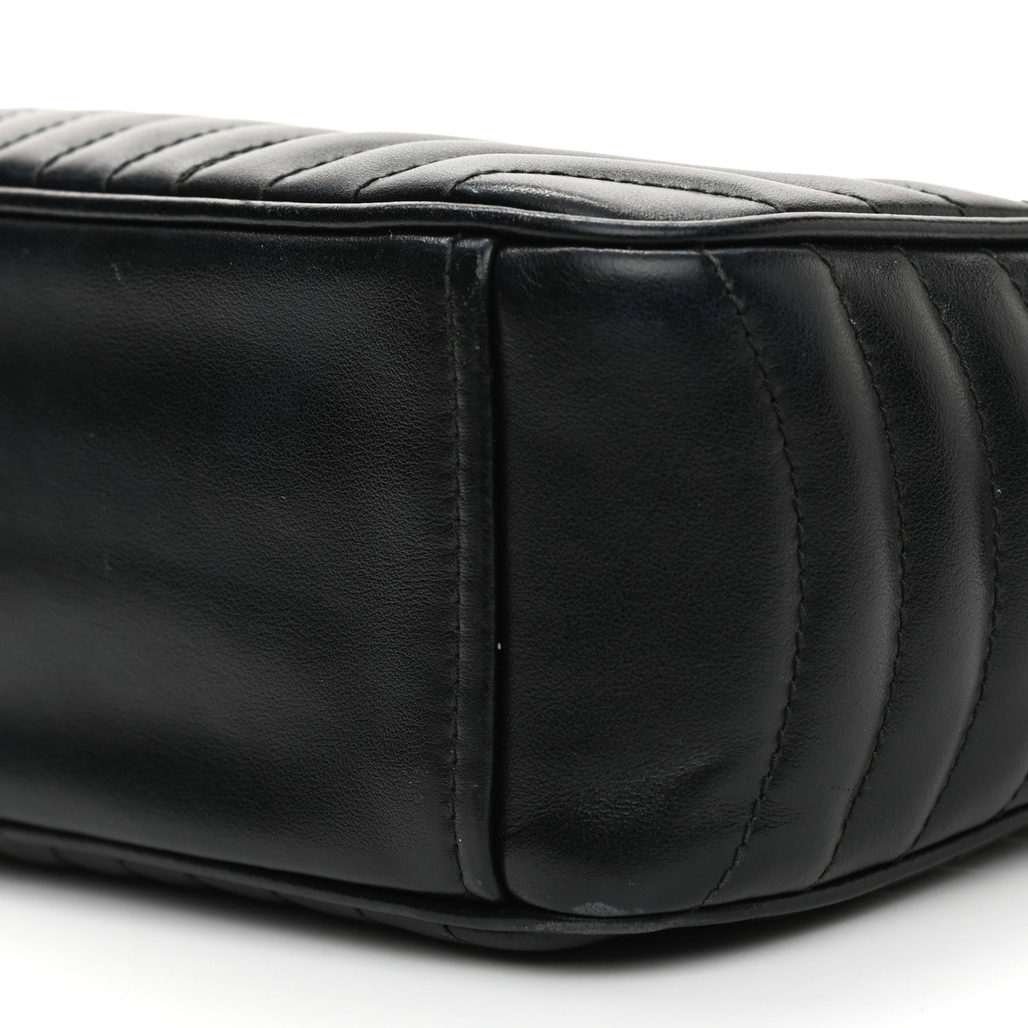 Prada Soft Calfskin Diagramme Camera Bag Black 12 of 13