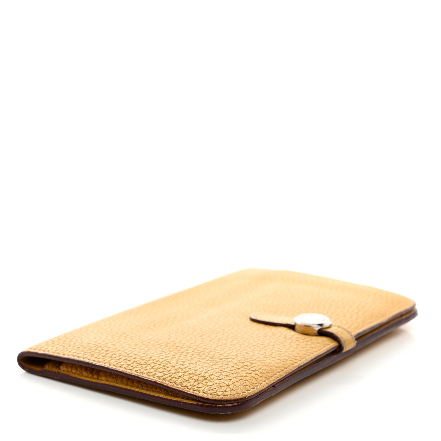 Hermes Togo Dogon Duo Wallet Curry 4 of 7