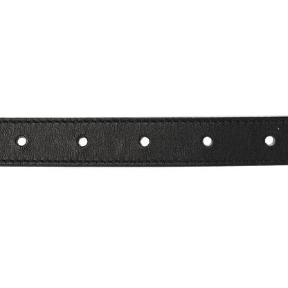 Gucci Calfskin Pearl Double G 20mm Belt 100 40 Black Cream 3 of 7