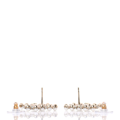 Chanel Pearl CC Earrings Gold 3 of 5