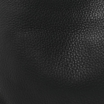 Valentino Garavani Grained Calfskin Large Rockstud Hobo Black 7 of 9