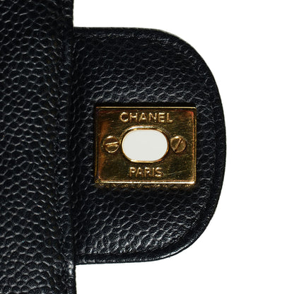 Chanel Caviar Quilted East West Flap Black 8 of 8
